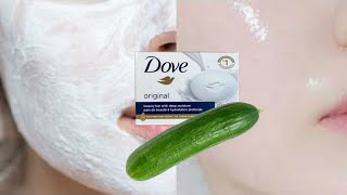 dove soap and cucumber mask dove soap cream for face dove soap for face [upl. by Gluck]