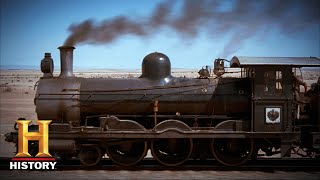 How the Transcontinental Railroad Transformed America  The Engineering that Built the World S1 [upl. by Anyah]