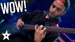 AMAZING GUITARIST Shocks Judges on Romanias Got Talent 2021  Got Talent Global [upl. by Doreg398]