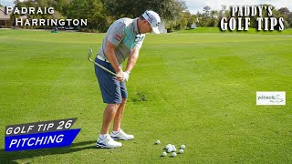 HOW TO MASTER PITCH SHOTS 50100 Yards  Paddys Golf Top 26  Padraig Harrington [upl. by Netsirc]