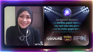 Resepi Berkasih karaoke Siti Nordiana  Duet Smule [upl. by Emyam]