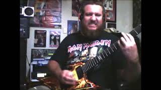 PANTERA  5 Minutes Alone  guitar solo cover [upl. by Akerahs523]