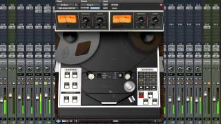 Universal Audio UAD Ampex ATR102  Extended Video Review [upl. by Tillie]