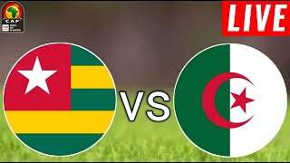 Togo vs Algeria Live Score l Africa Cup Of Nations Qualification 202425 [upl. by Micco]