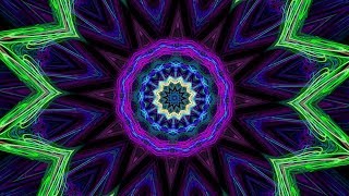 The Splendor of Color Kaleidoscope Video v15 Soothing Meditation Visuals for a Relaxing Inner Trip [upl. by Tterrab]