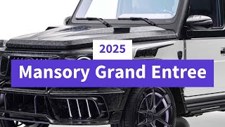 Mansory Grand Entree 2025  Un SUV de luxe réinventé avec un design audacieux [upl. by Oloap]