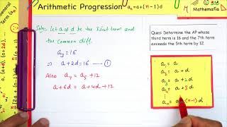 Question 16  Exercise 52  Class 10  Chapter 5  Arithmetic Progression AP NCERT Maths  CBSE [upl. by Vinita]