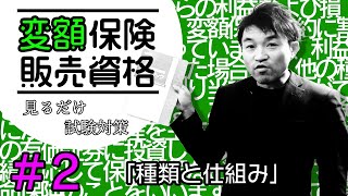 2【変額保険販売資格試験】★テキスト・練習問題解説★ 「種類と仕組み」 [upl. by Vogel]