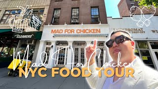 Checking Out NYC Best Fried chicken place  Mad For Chicken Montague St in Brooklyn Heights [upl. by Bernarr]