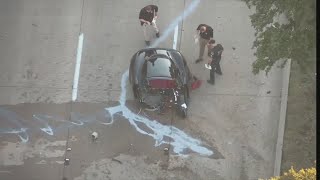 Victims identified after luxury sports car split in half in deadly twocar crash in Lake Highlands [upl. by Matthew]