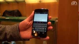 TouchPal Wave AndroidTastatur  HandsOn  MWC 2013  androidnextde [upl. by Renie417]