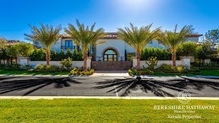 Southern Highlands Golf Course Home For Sale  Las Vegas NV [upl. by Upton348]