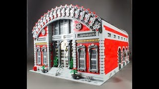 Huge Lego Train Station [upl. by Neyugn]