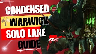 The DEFINITIVE Guide to Warwick  Wildrift Warwick Guide [upl. by Yennor198]