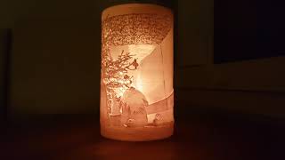 3D lithophane Print With the Flashforge Creator Pro [upl. by Sigfrid]