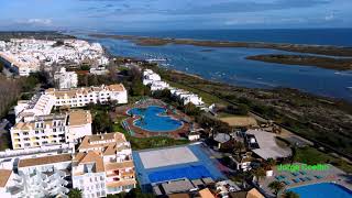 Conceição and Cabanas de Tavira Paradise  AlgarvePortugal  Aerial 1080p [upl. by Zeret637]