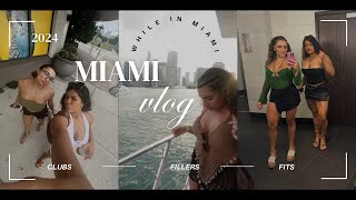 miami vlog 2024  girls trip bars fillers amp throwing FITS ✨✌🏽 [upl. by Ayadahs]