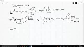 Dieckmann condensation [upl. by Sakram]