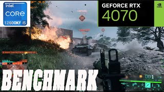 I512600KF VS RTX 4060Ti BATTLEFIELD 2042 MEDIUM DETAIL [upl. by Boyce]