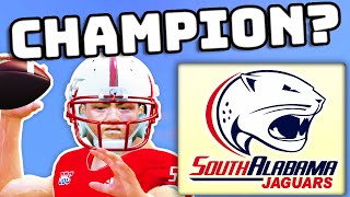 I Put a 99 Overall PHENOM QB On South Alabama In NCAA Football [upl. by Yrehc375]