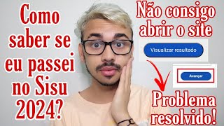 POR QUE NÃO CONSIGO VER O RESULTADO DO SISU 2024  TUDO SOBRE A LISTA DE ESPERA [upl. by Ashmead]