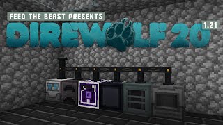 Machine Autocrafting  Direwolf20 121 Ep 31 [upl. by Chuu]