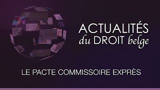 Le pacte commissoire exprès [upl. by Freed808]