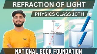 Refraction of Light  Physics Class 10th  Refraction  Class 10th Physics [upl. by Ylrebnik7]