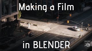 How I made a Car Short Film in Blender  BTS [upl. by Kurland177]