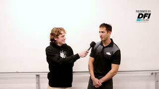 6 MAX ROTH  The Brisbane Lightning v Newcastle Northstars Post Game Interview [upl. by Nirehtak]