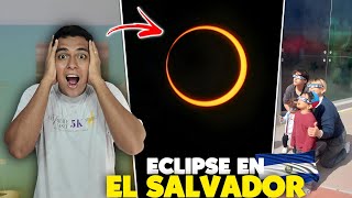 ASI SE VIVIÓ EL ECLIPSE EN EL SALVADOR 2024 🇸🇻 ¡FUE INCREIBLE [upl. by Stickney]