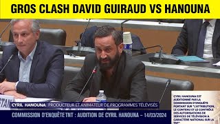 GROS CLASH ENTRE HANOUNA ET DAVID GUIRAUD A LASSEMBLEE NATIONALE [upl. by Anihtyc]