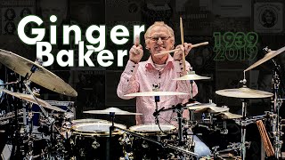 Ginger Baker Live at the Buddy Rich 25th Anniversary Memorial Concert [upl. by Yrelbmik]