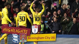 HIGHLIGHTS Birmingham City 1 Northampton Town 1 [upl. by Nitfa571]