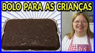 BOLO DE CHOCOLATE PARA DISTRIBUIR PARA AS CRIANÇAS [upl. by Clemmy]