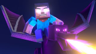 The minecraft life  Herobrine  Minecraft animation [upl. by Nerek289]