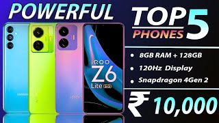 Best 5G Smartphone Under 10000 in June 2024  Top 5 Phone Under 10000 in 2024 India [upl. by Imik777]