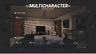 FiveM crmmulticharacter  Advanced all in one multicharacter script [upl. by Ramoh]