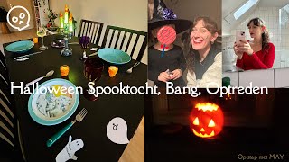 HALLOWEEN SPOOKTOCHT DINNER CUPCAKES  Vlog 105 [upl. by Hainahpez153]