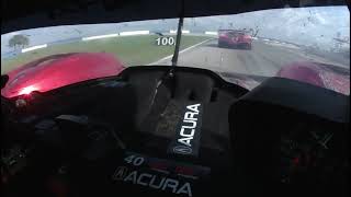 2024 Sebring 12 hours  40 Acura ARX06 GTP Onboard [upl. by Fidellia]