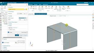 Contour Flange in NX 2027 [upl. by My438]