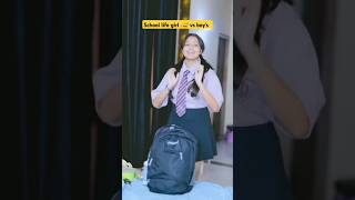 School life girl vs boys ☺️ schoollife amishaforyoucomedy funnycomedy shorts [upl. by Matheson]