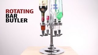 Bar Butler  Rotary Liquor Shot Dispenser 4 or 6 Bottles [upl. by Irap518]