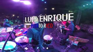 Luis Enrique PR live Ft Jose Febres Conga Solo  RV All Stars [upl. by Ynnavoig]