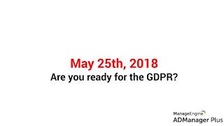 Comply with the GDPR Managing personal data and access to personal data [upl. by Haram908]