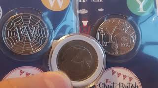 3 RAREST ALPHABET 10 PENCE COINS [upl. by Assenab]