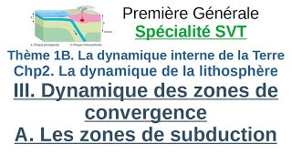 1ere Spé SVT  Subduction  Dynamique des zones de convergence  Diagramme PT Géologie [upl. by Sura471]