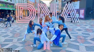 KPOP IN PUBLIC DNA  BTS Dance Cover from Denmark ONETAKE  CODE9 DANCE CREW [upl. by Sined]