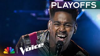 Austyns Stancil Expresses Love and Gratitude with His Cover of quotAdorequot  The Voice Playoffs  NBC [upl. by Nykal]