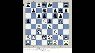 Mecking Henrique vs Fischman M  Sao Paulo CXSP Chess 1966 Brazil [upl. by Voltmer]